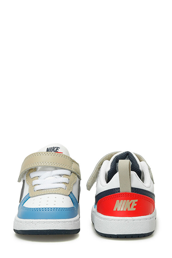 Nike Nike Court Borough Low Re Белый Дошкольник, Мальч. Полуботинки