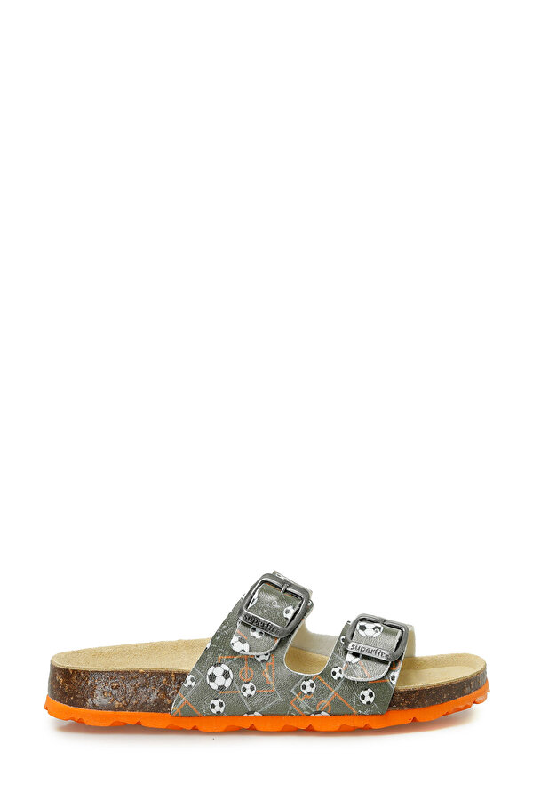 Superfit 800111-7070-2 Yeşil Erkek Çocuk Terlik