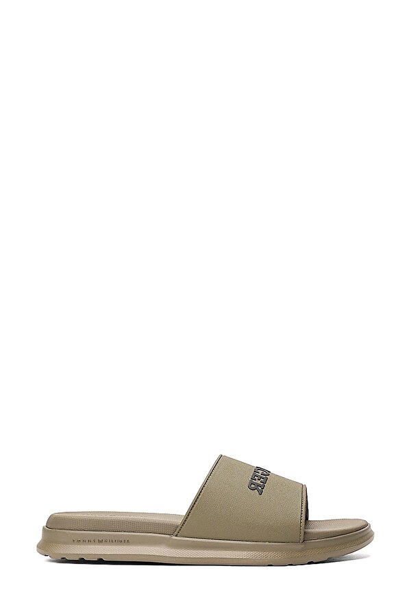 DUAL DENSITY HILFIGER POO Haki Erkek Terlik