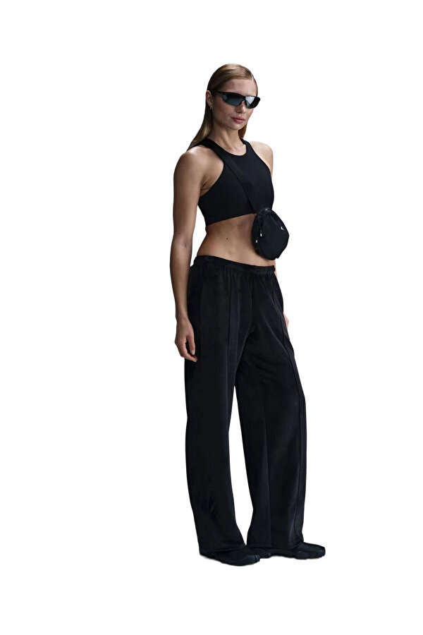 Nike W Nsw Nk Chll Vlr Mr Oh S Черный Женщина Спортивные Брюки