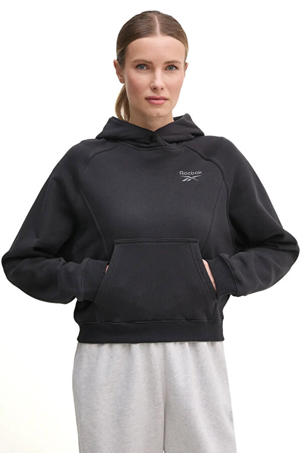 ICON ELEMENTS FT HOODIE Siyah Kadın Sweatshirt
