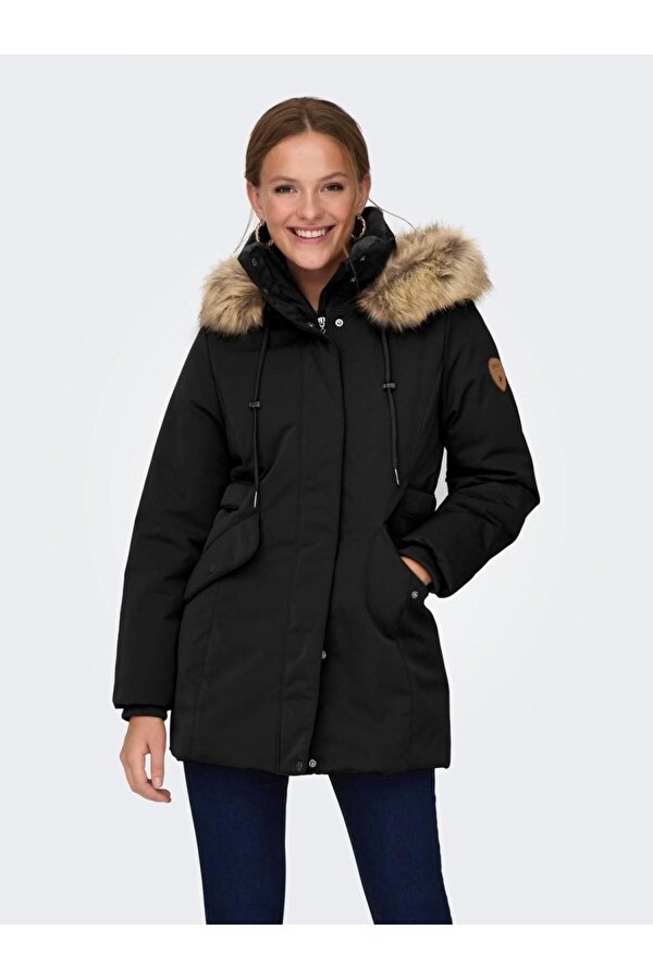15300627-Fw Onlnewprıska Parka Jacket Cc Otw Kadın Parka Kaban