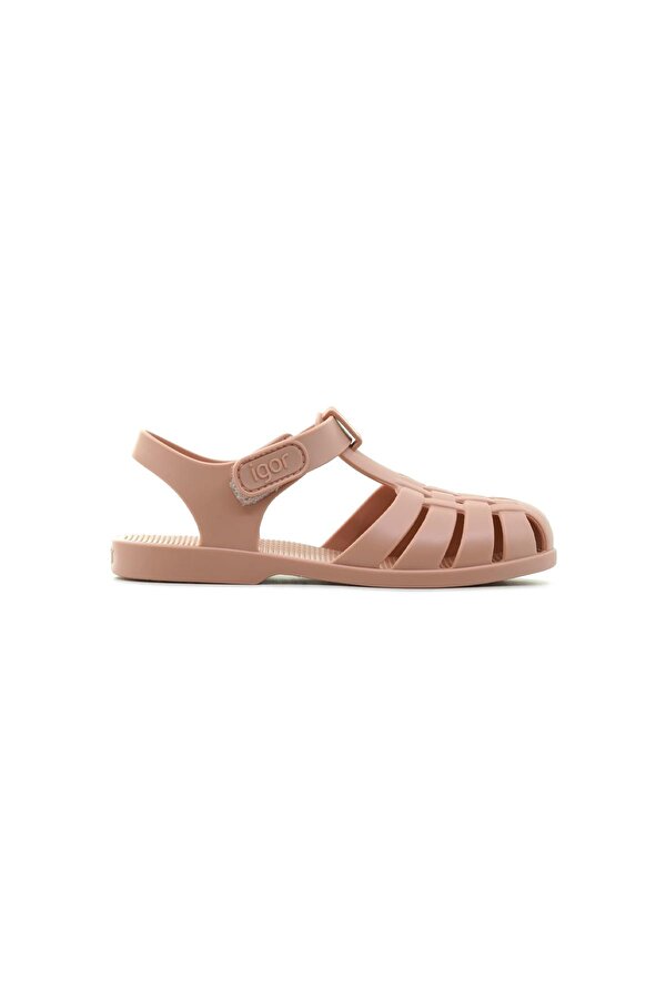 İgor Clasıca Velcro Kaydırmaz Taban Çocuk Sandalet (26-34) 23y Ks10288 Clasıca V. Pudra