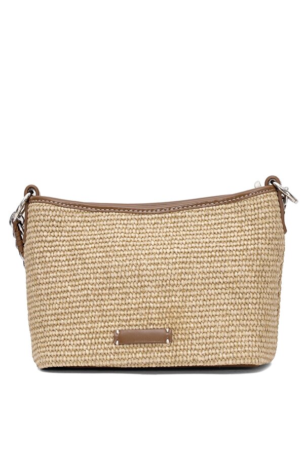 25YG303 Kadın Omuz Çantası Bej