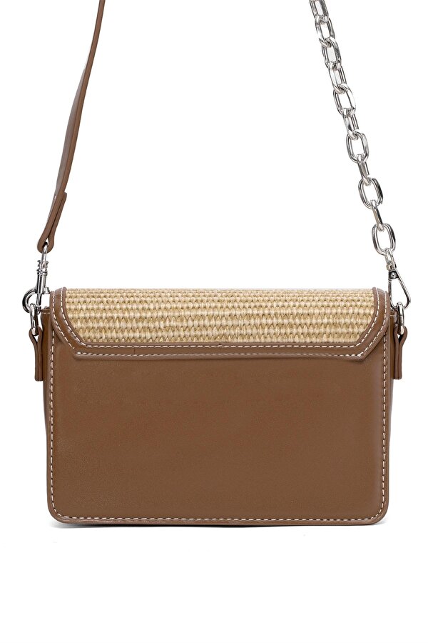 25YG301 Kadın Omuz Çantası Bej