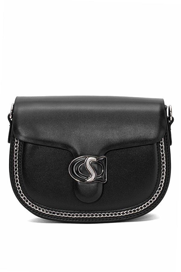 25YG182 Kadın Omuz Çantası Siyah