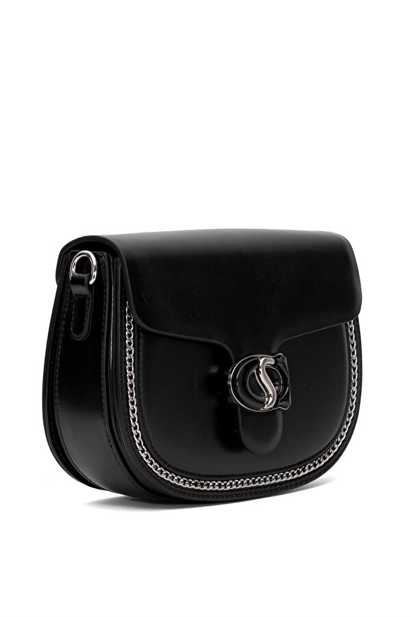 25YG182 Kadın Omuz Çantası Siyah