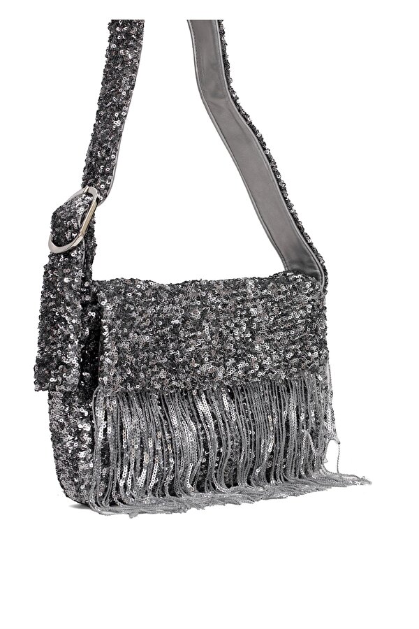 25YG172 Kadın Omuz Çantası Gri