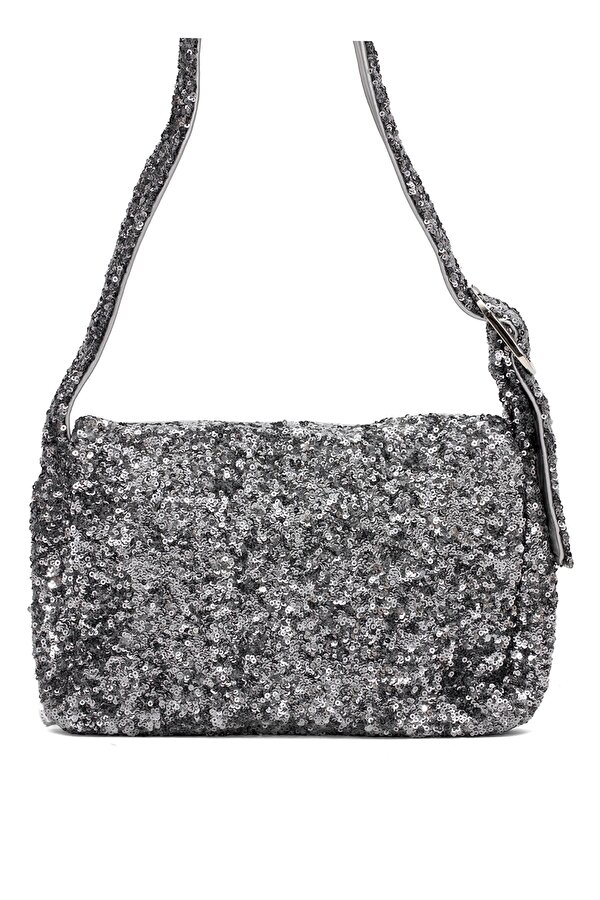 25YG172 Kadın Omuz Çantası Gri