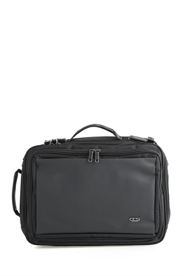 Siyah El ve Sırtta Taşınabilen Unisex Evrak/Laptop Çanta