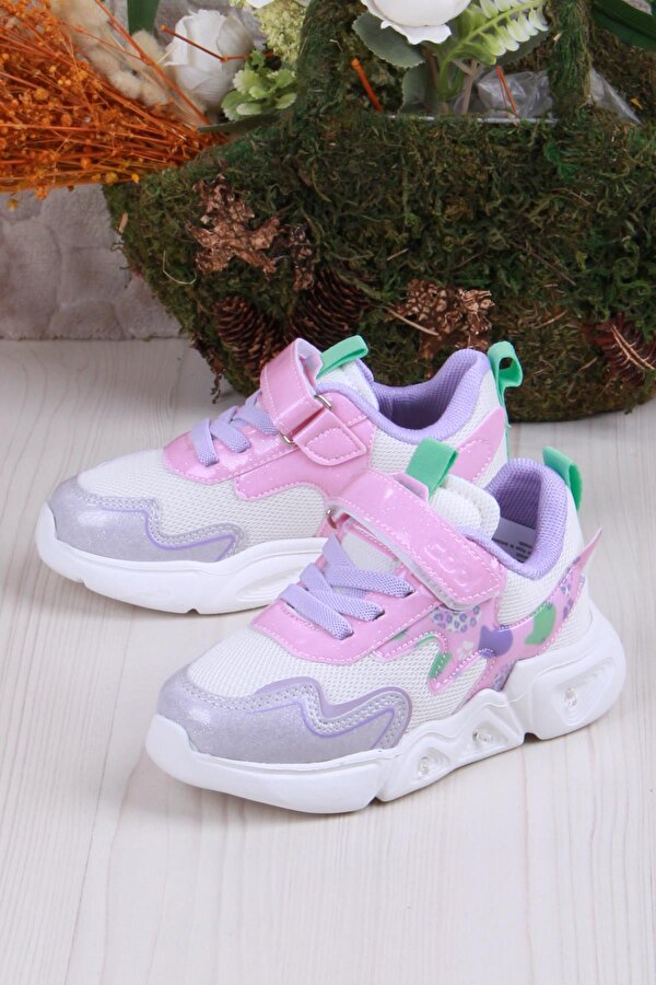 Cool Zeta Anatomik Rahat Hafif Işıklı Kız Çocuk Ayakkabı