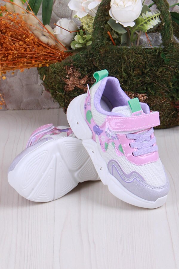 Cool Zeta Anatomik Rahat Hafif Işıklı Kız Çocuk Ayakkabı