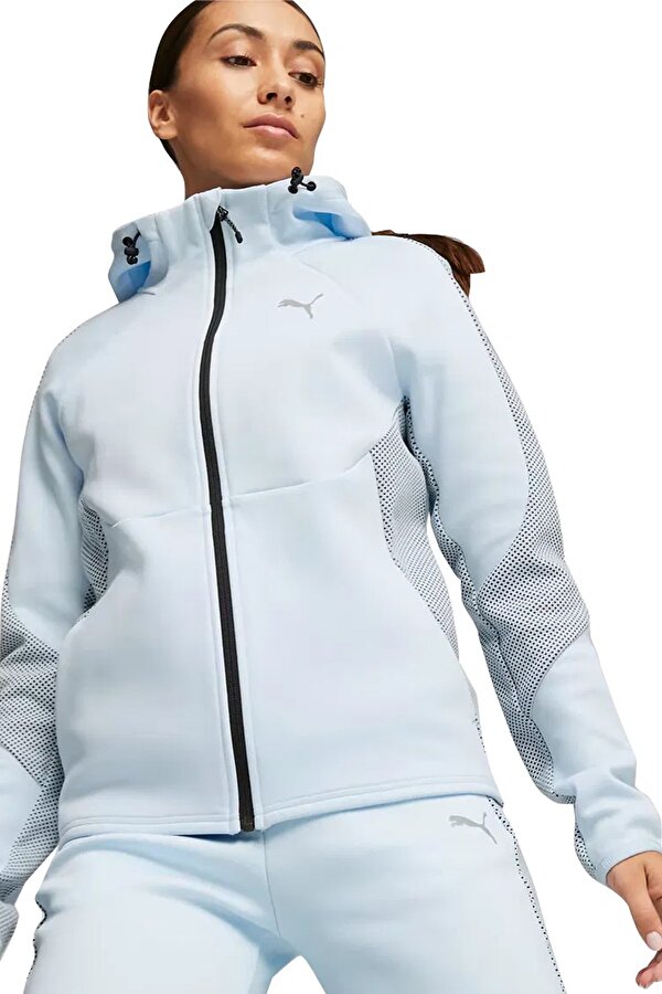 Evostrıpe Full-Zip Fermuarlı Kadın Sweat 67607369