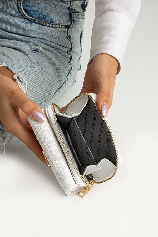 Kadın Bol Kartlıklı Kağıt Para Bölmeli Cüzdan 12cmx10cm PBU02