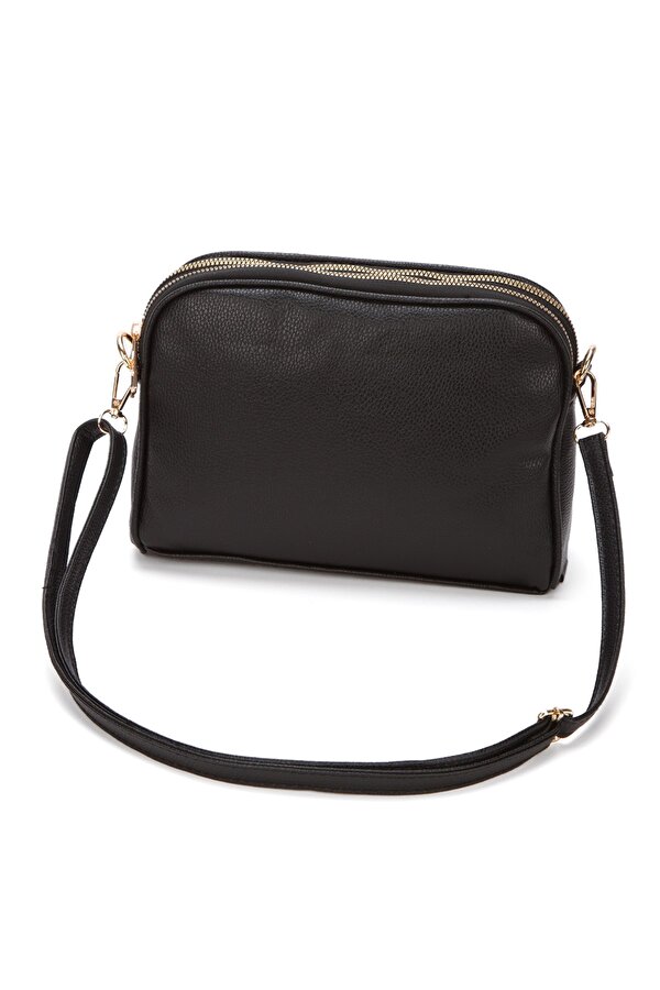 Kadın Uzun Askılı El ve Omuz Çantası new319 Siyah