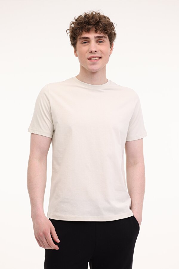 MB PAM C 11SN220 5FX Gri Erkek Kısa Kol T-Shirt