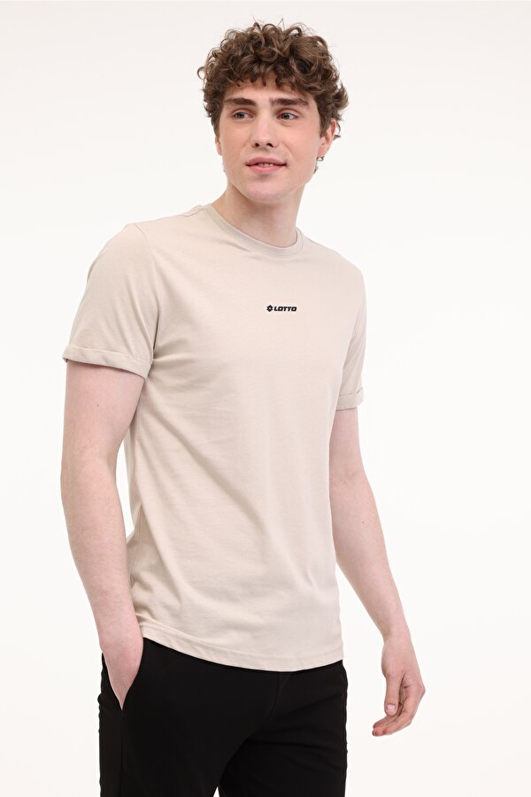 M-LUCAN TEE 5FX Taş Rengi Erkek Kısa Kol T-Shirt