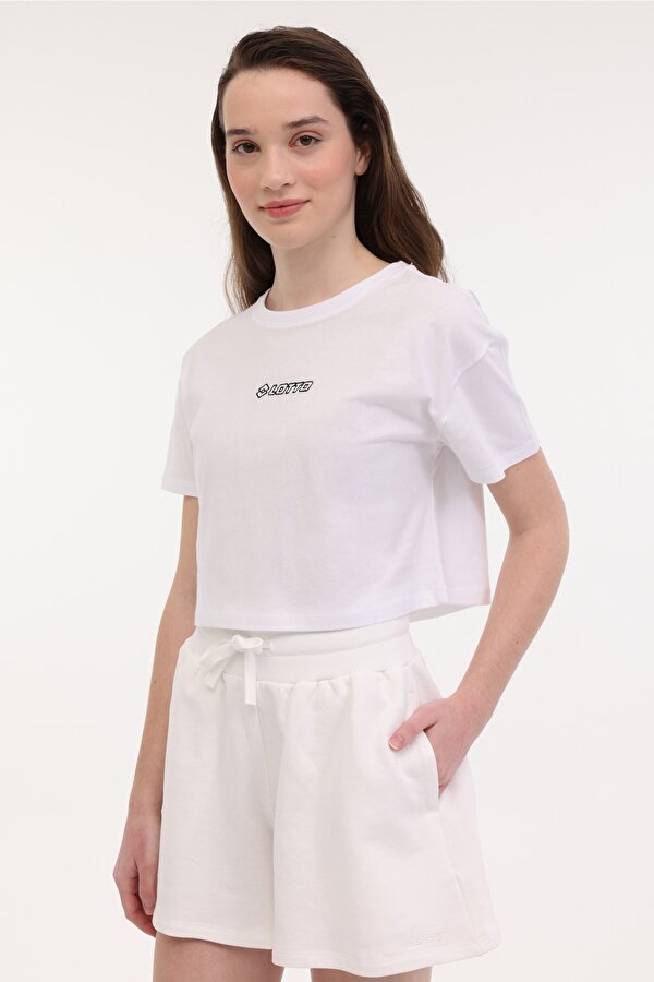 W-KEPY TEE 5FX Ekru Kadın Kısa Kol T-Shirt