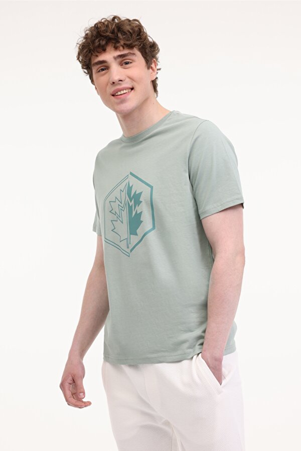 ML SIERENE 11LLM08 5FX Yeşil Erkek Kısa Kol T-Shirt