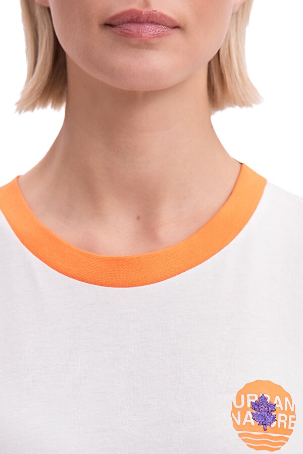 Clothing Lumberjack Kate T-Shirt Ss Белый 005