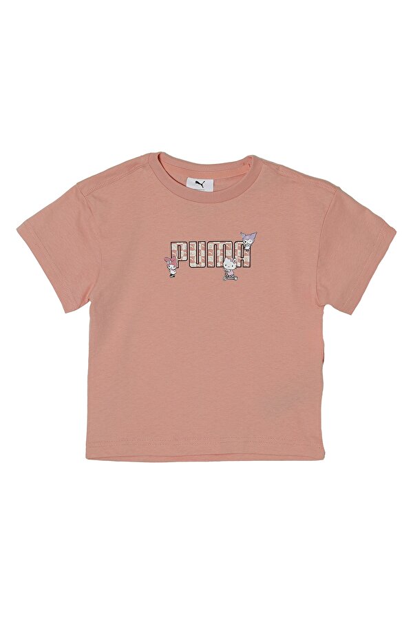 X HELLO KITTY & FRIE Pembe Kız Çocuk Kısa Kol T-Shirt