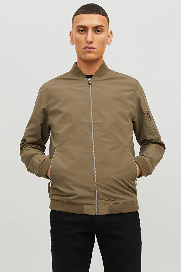 JJERUSH BOMBER NOOS Haki Erkek Ceket