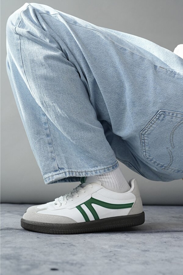 GARCİ Unisex Günlük Bağcıklı Yürüyüş Koşu Sneaker Spor Ayakkabı