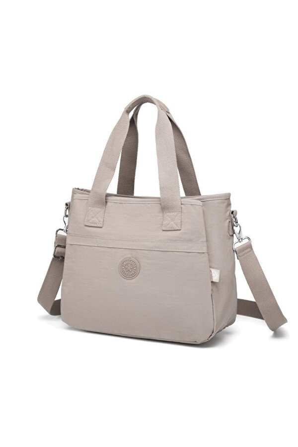 Omuz Askılı Kadın Çantası Krinkıl Kumaş 3110