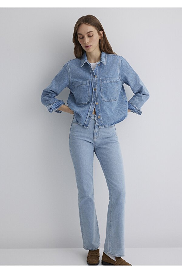 Paola  Premium Indigo si Jean Gömlek
