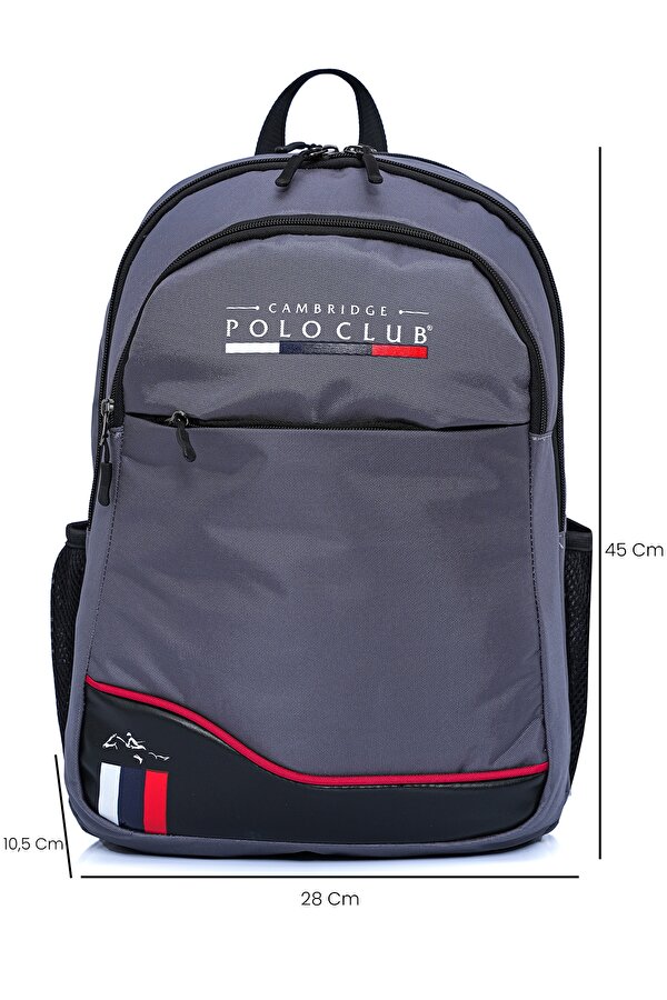 Unisex Şık Çok Gözlü Sırt Çantası