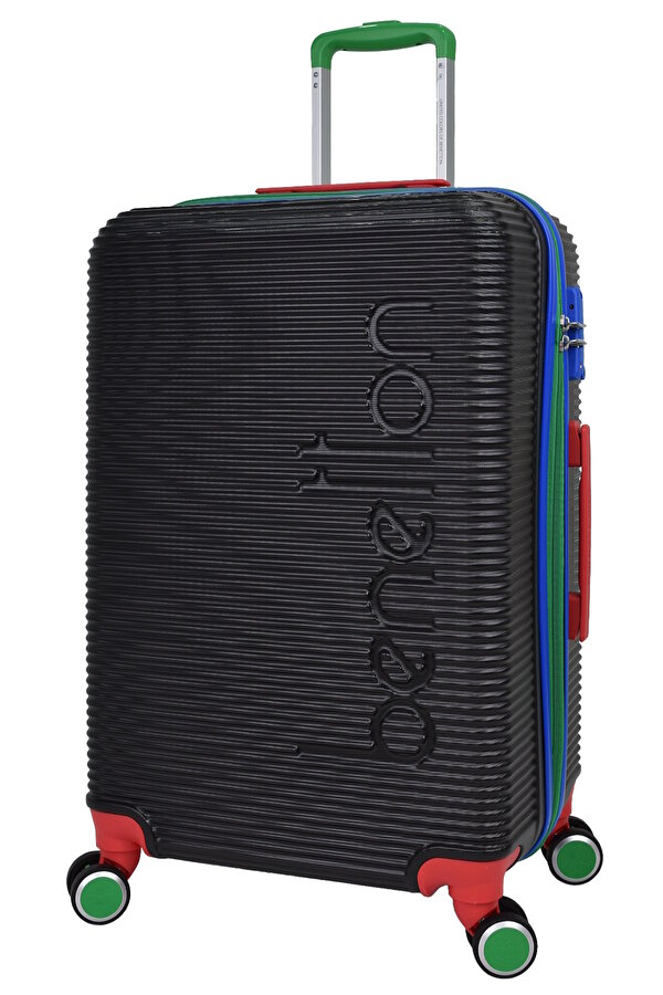 Lüx Abs 3 lü Valiz Seti Siyah BNT500