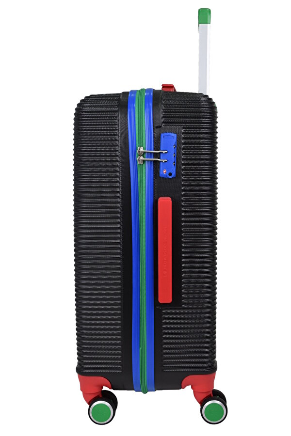 Lüx Abs 3 lü Valiz Seti Siyah BNT500