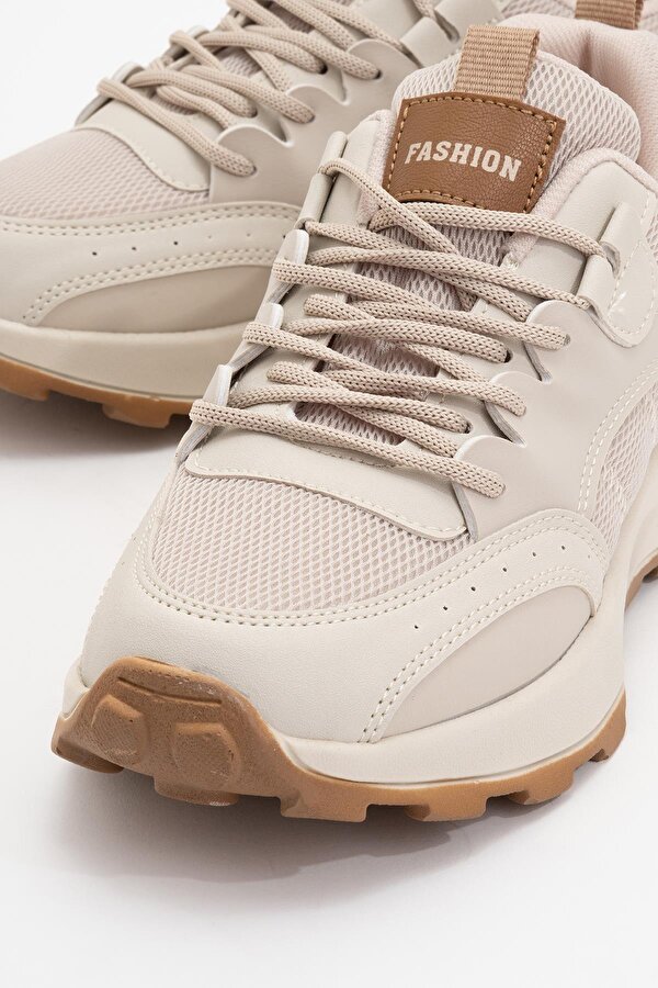 Kadın Spor Ayakkabı BEJ TABA