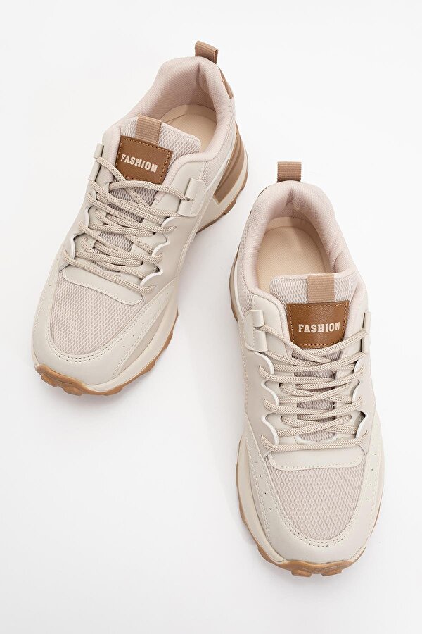Kadın Spor Ayakkabı BEJ TABA