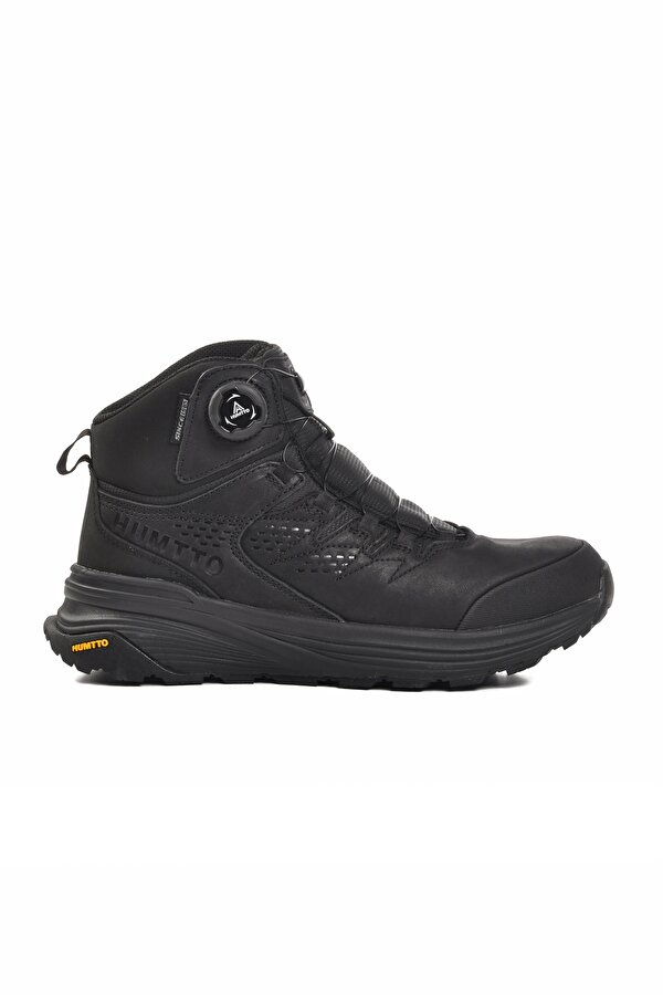 Siyah Hakiki Deri Trekking Outdoor Bot