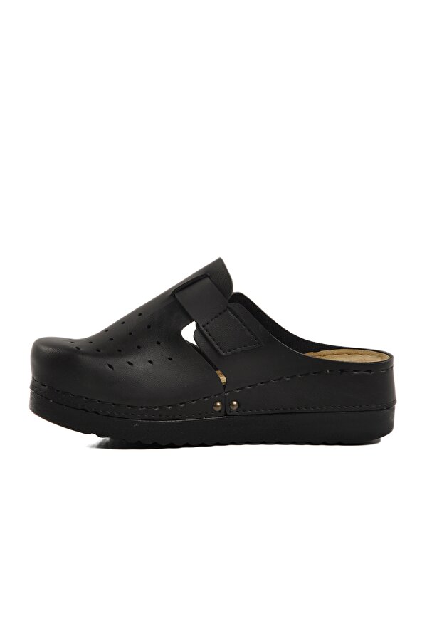 Aspor Siyah Anatomik Unisex Sabo Terlik