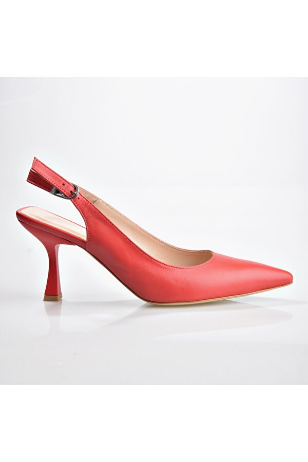 Nish Exclusive 2430 Kadın Hakiki Deri Stiletto