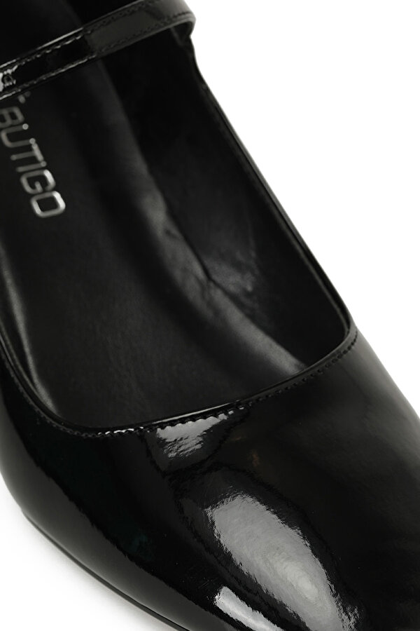 24K-539 5PR Siyah Kadın Topuklu Ayakkabı