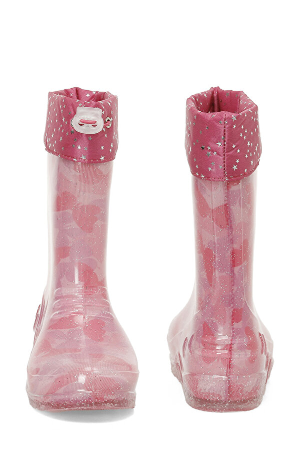 FARFAL F 5PR Pembe Kız Çocuk Yağmur Çizmesi