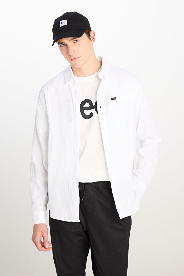 Relaxed Fit Uzun Kollu Erkek Gömlek L66N205295100