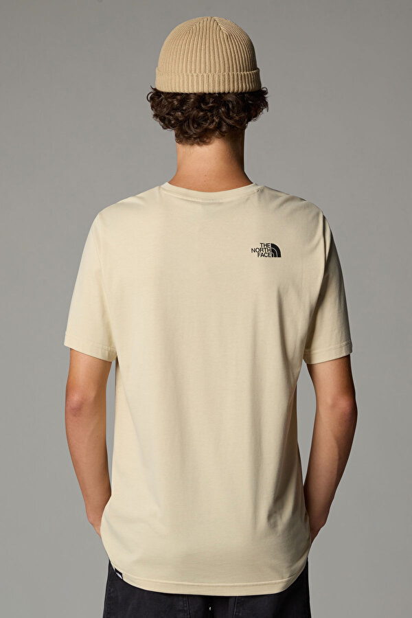 M S/S SIMPLE DOME TEE Bej Erkek Kısa Kol T-Shirt