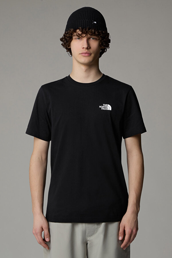 M S/S SIMPLE DOME TEE Siyah Erkek Kısa Kol T-Shirt
