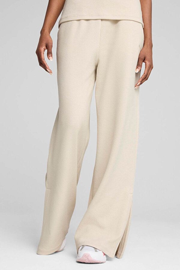 HER High-Waist Sweatpants Bej Kadın Eşofman Altı
