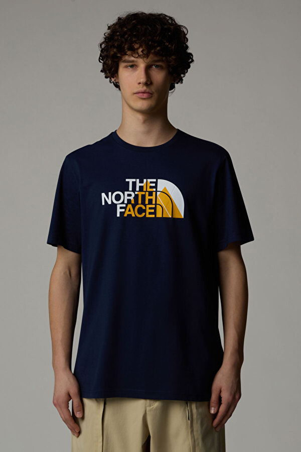 M BINER GRAPHIC 1 TEE Mavi Erkek Kısa Kol T-Shirt