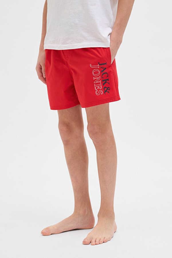 JPSTMAUI JJSWIM  LOGO AKM Kırmızı Erkek Çocuk Şort