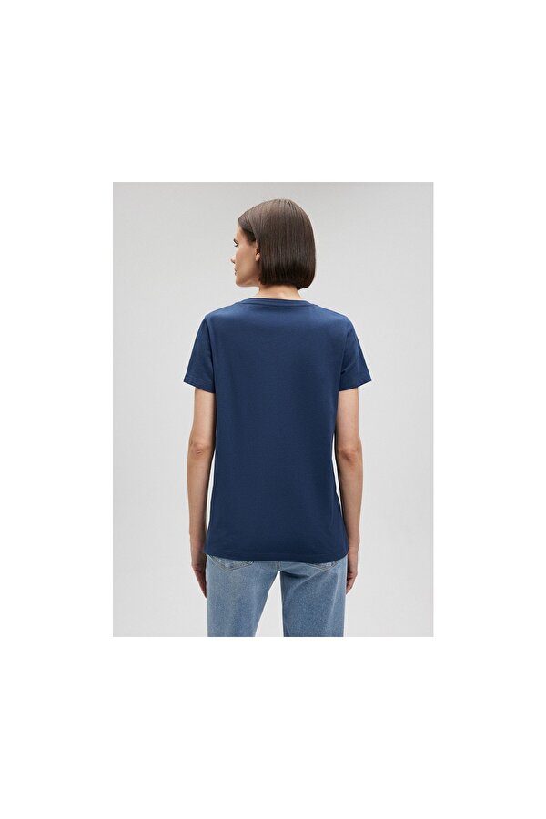 Logo Ti̇şört Dress Blues
