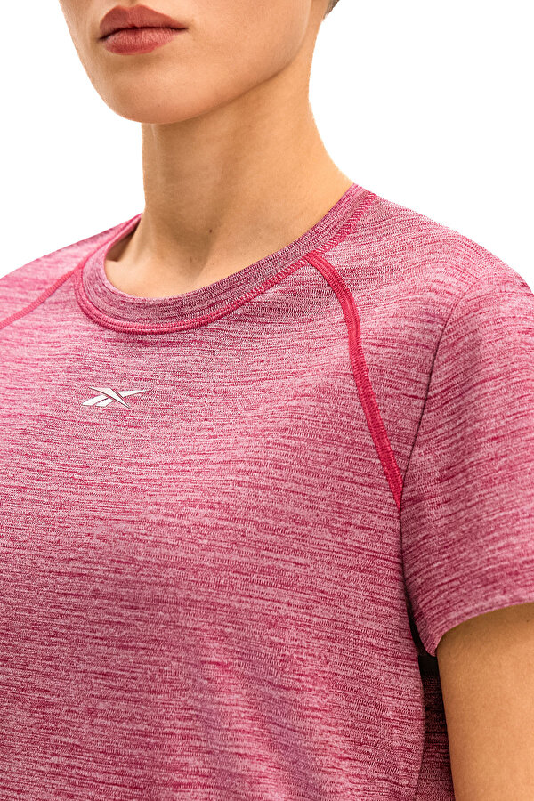 Reebok Id Train Tee Фуксия Женщина Футболка
