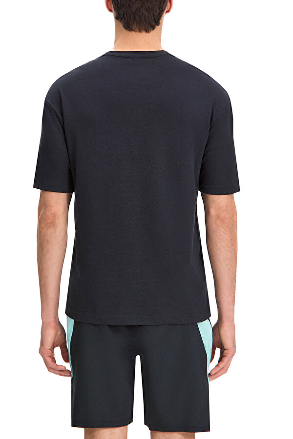ACTIV COLL TEE - SS BLACK Man 054