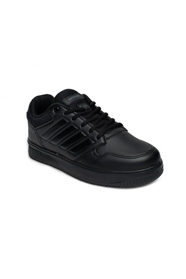 Best Of 074-25 Deri Slash Anatomik Sneaker Siyah 36-40