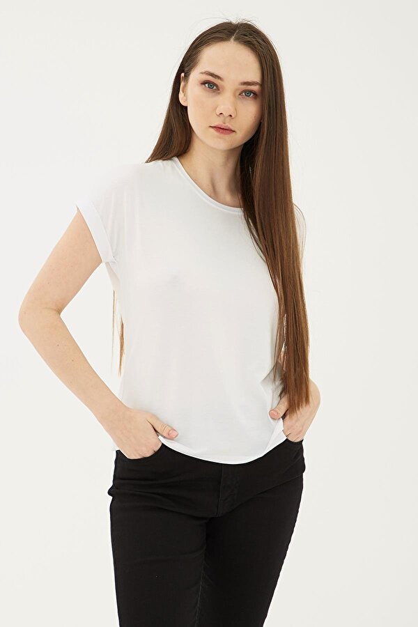 Bayan Bluz 25Y0194K1 EKRU